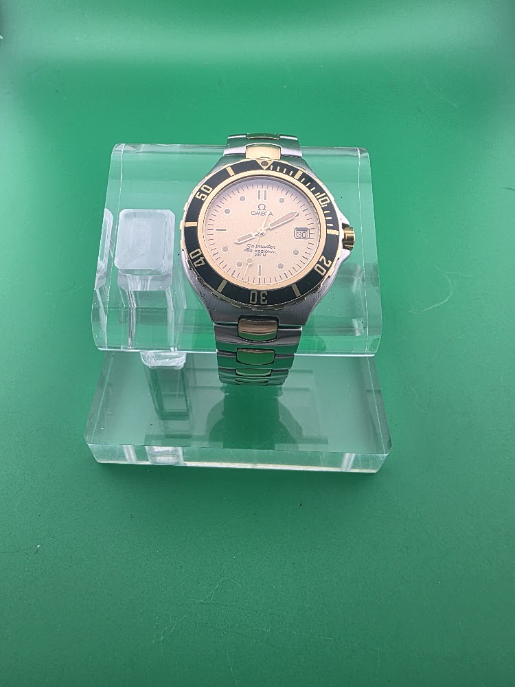 Omega Seamaster Professional 200M “Pre-Bond” Two-Tone Champagne Dial – Vintage Omega Set