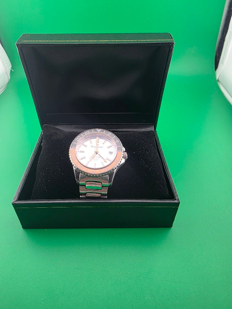 Venezianico Nereide GMT 3521503C Automatic 39mm Silver Dial – Box