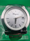 Salvatore Ferragamo FF3580014 Swiss Quartz 40mm Silver Dial – Full Set - SOLD