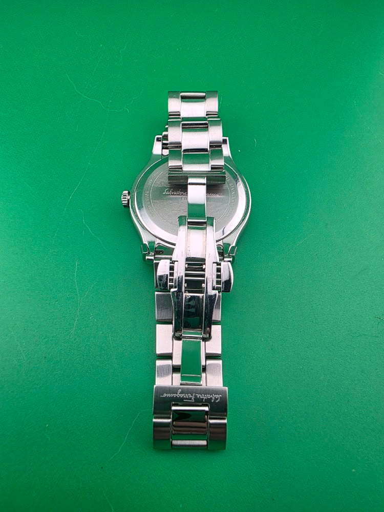 Salvatore Ferragamo FF3580014 Swiss Quartz 40mm Silver Dial – Full Set - SOLD