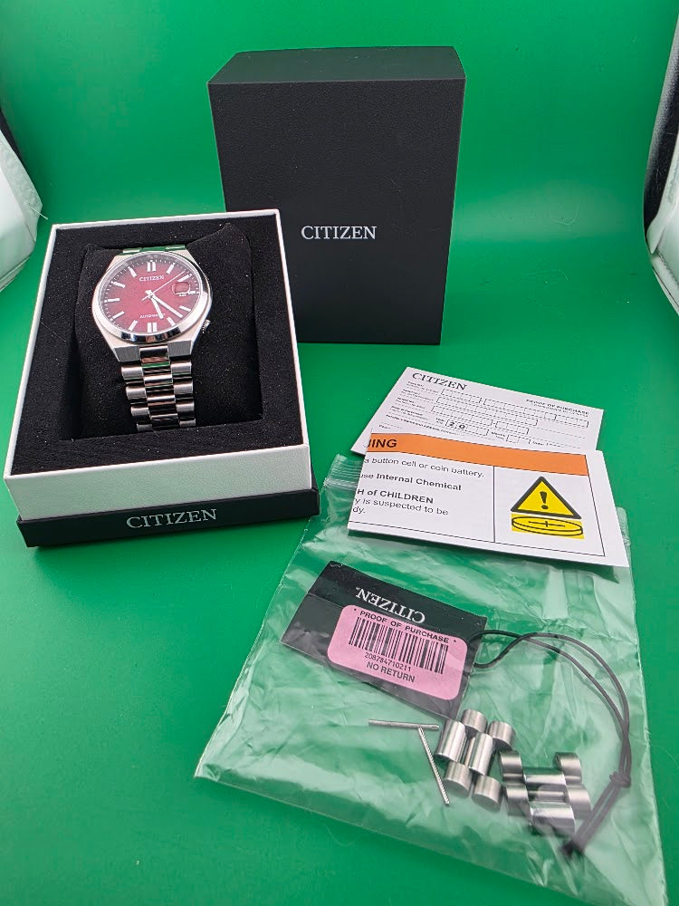Citizen Tsuyosa Automatic – Burgundy Dial – NJ0150-56W