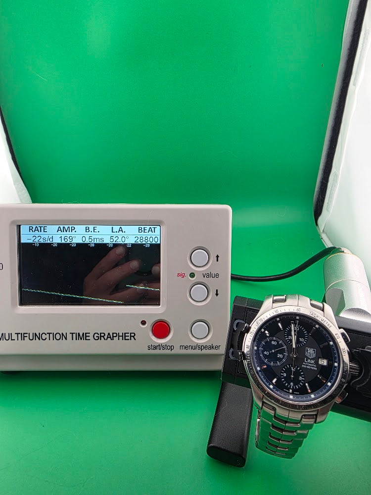 TAG Heuer Link Calibre 16 Automatic Chronograph – Blue Dial – 42mm