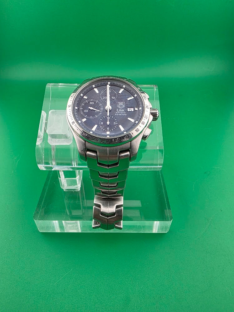 TAG Heuer Link Calibre 16 Automatic Chronograph – Blue Dial – 42mm