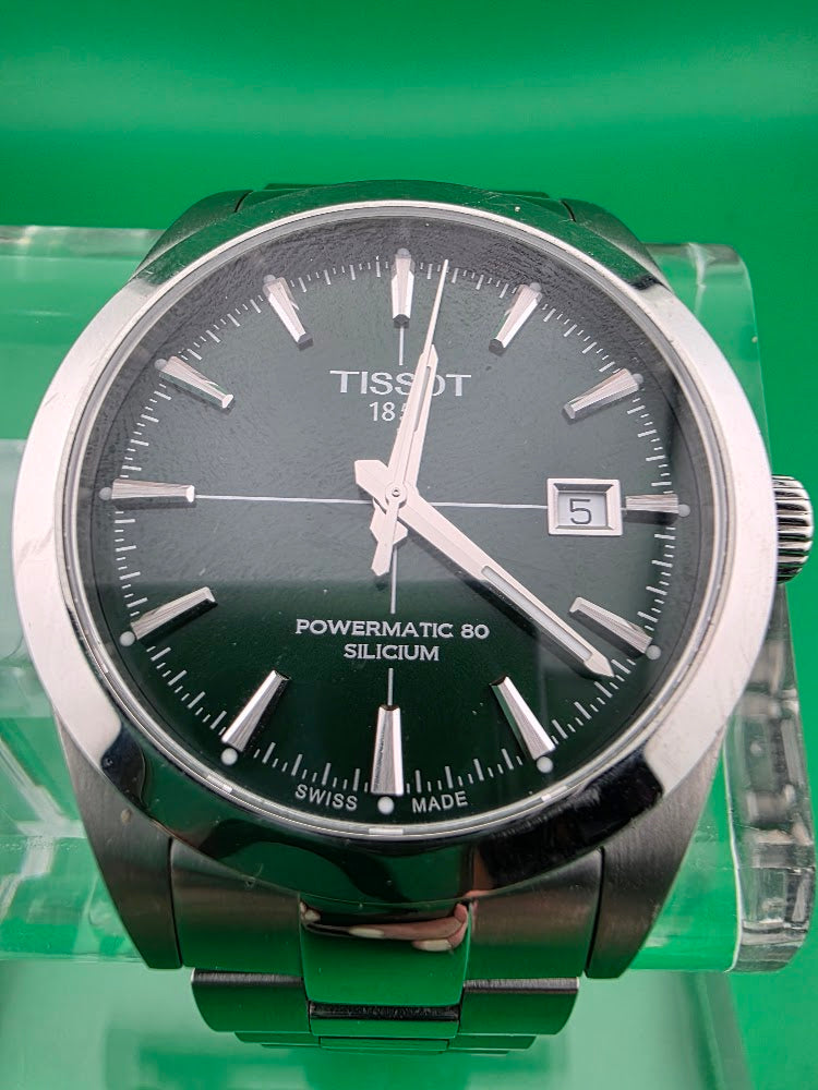 Tissot Gentleman Powermatic 80 Silicium – Green Dial – T127.407.11.091.01 - SOLD