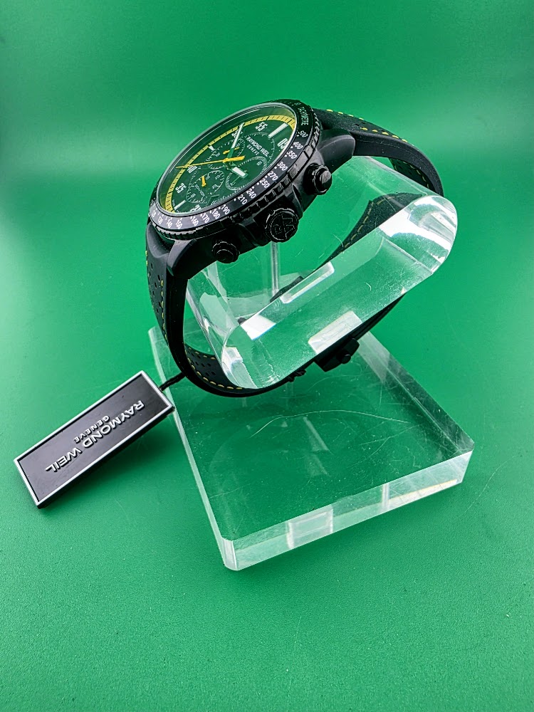 Raymond Weil Tango 300 Chronograph – Black & Yellow – Ref. 8570-BKR-05275 - SOLD