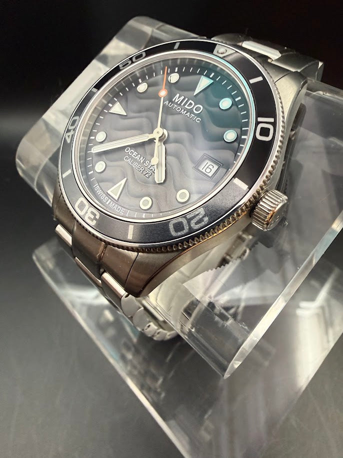 Mido Ocean Star Caliber 72 Automatic - Full Set - Bracelet + Ostrich Strap - SOLD