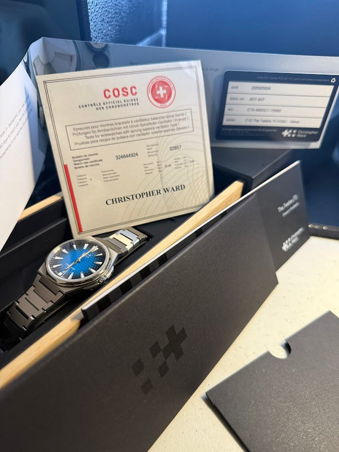 Christopher Ward The Twelve Ti COSC - 40mm - SOLD
