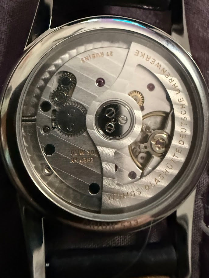 NOMOS Glashutte Orion Neomatik Silver Dial - Ref. 393 - SOLD