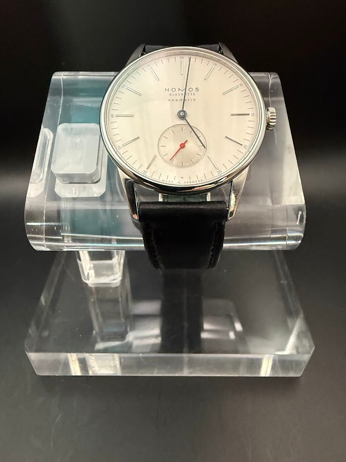 NOMOS Glashutte Orion Neomatik Silver Dial - Ref. 393 - SOLD