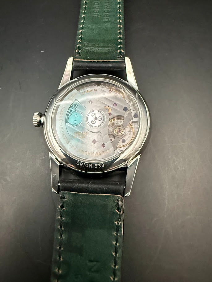 NOMOS Glashutte Orion Neomatik Silver Dial - Ref. 393 - SOLD