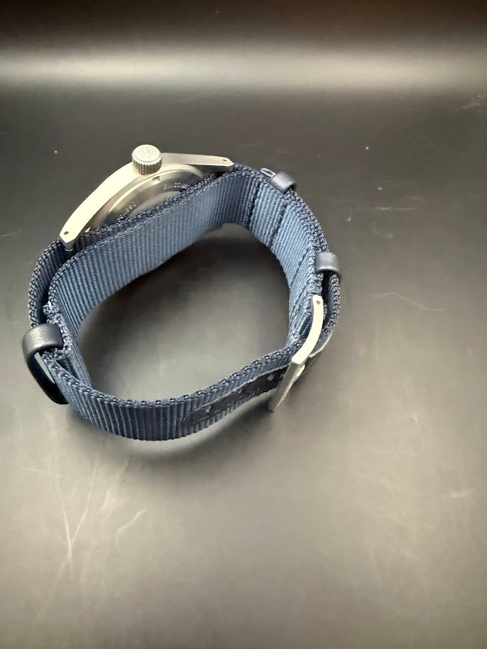 Hamilton Khaki Field Mechanical - Blue Dial - Full Set - Like New - SOLD