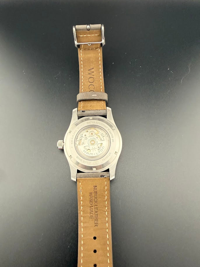 Hamilton Khaki Field Automatic- Black Dial 42mm - Swiss Auto - Excellent Condition - SOLD