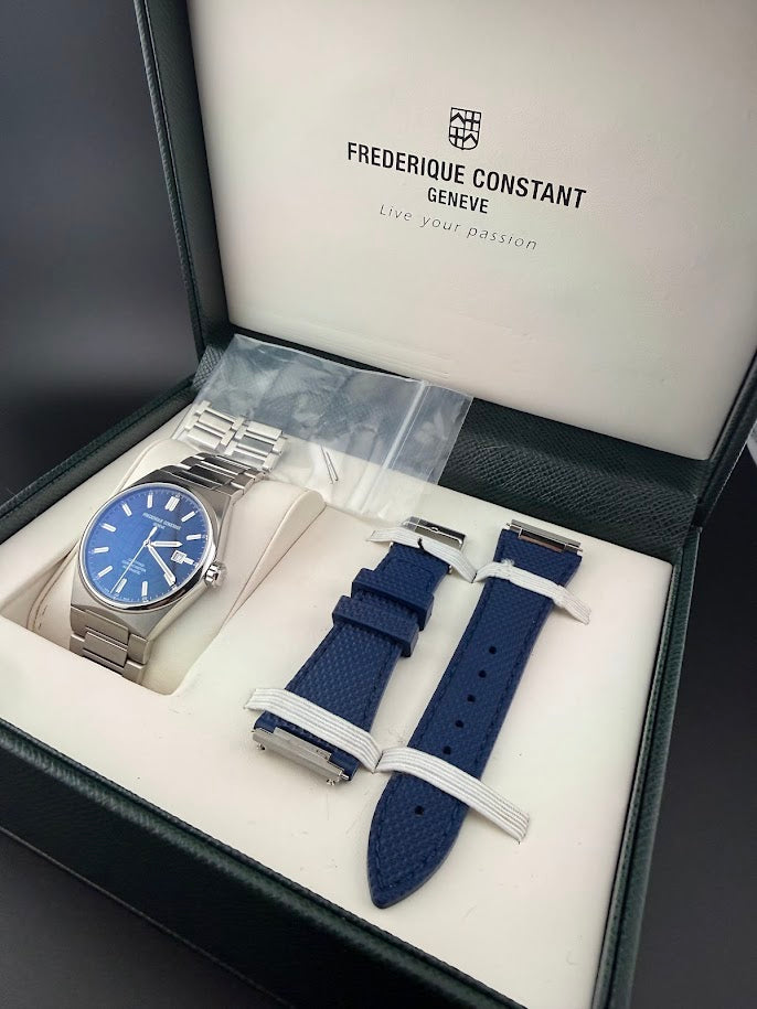 Frederique Constant Highlife Automatic Blue Face- Full Set