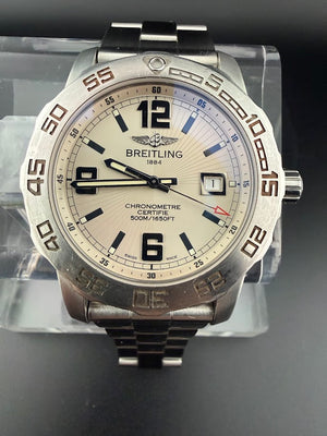 Breitling Colt 44 Quartz – Silver Dial – Professional Bracelet - SOLD