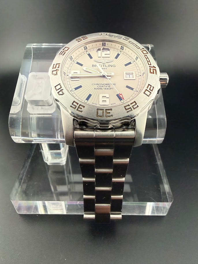 Breitling Colt 44 Quartz – Silver Dial – Professional Bracelet - SOLD