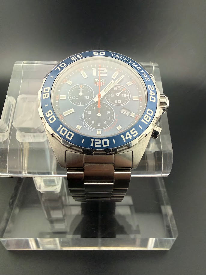 TAG Heuer Formula 1 Chronograph Blue Dial - Full Set - One Owner