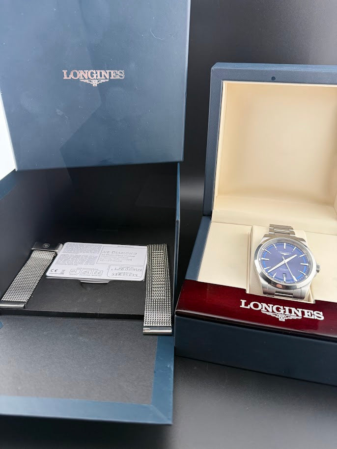 Longines Conquest Automatic 42mm Blue Dial | Full Set | Purchased New 01/2026