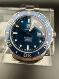 TAG Heuer Aquaracer Calibre 5 Automatic 300M Blue Dial • One Owner • Full Set