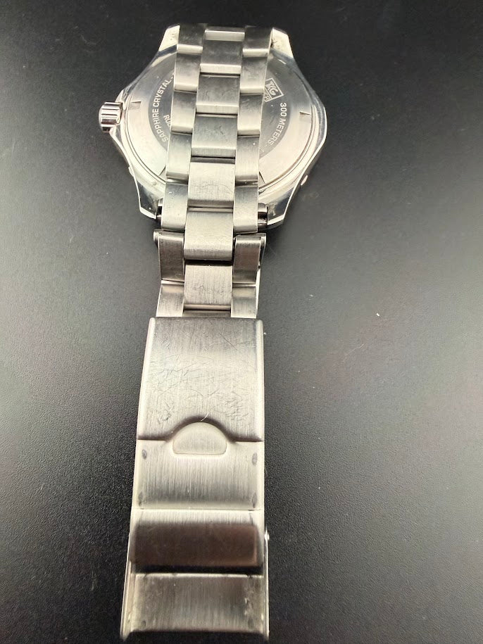 TAG Heuer Aquaracer Calibre 5 Automatic 300M Blue Dial • One Owner • Full Set