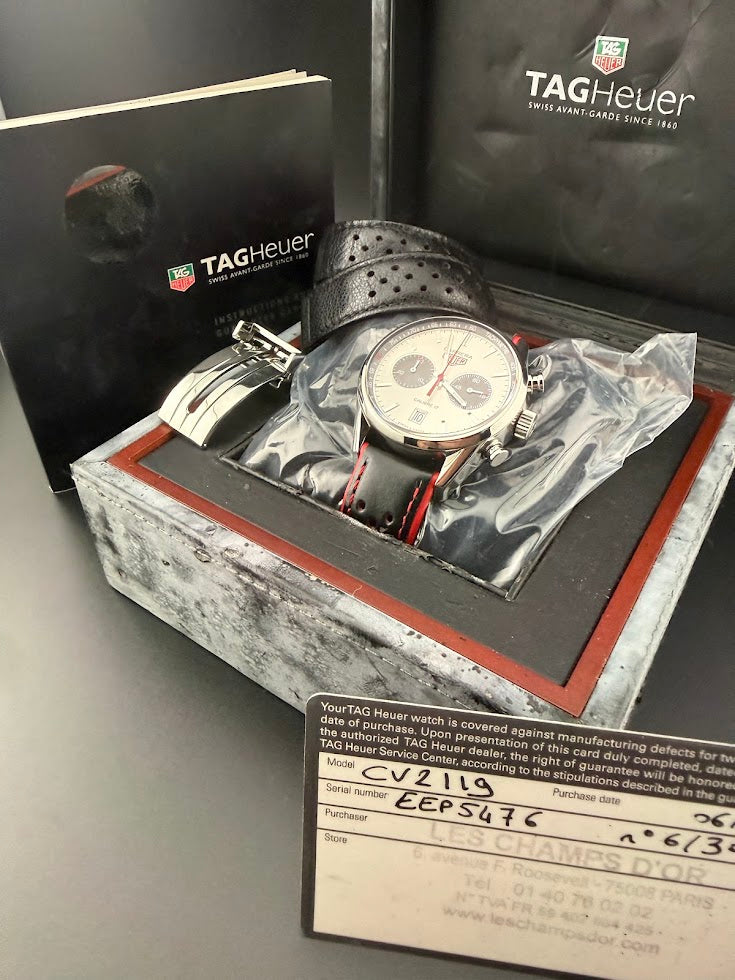 TAG Heuer Carrera Calibre 17 Jack Heuer Limited Edition – Full Set – #0006/3000
