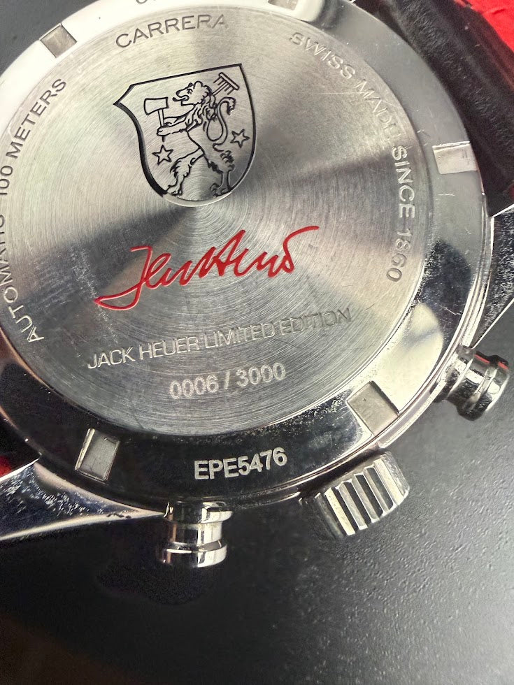 TAG Heuer Carrera Calibre 17 Jack Heuer Limited Edition – Full Set – #0006/3000