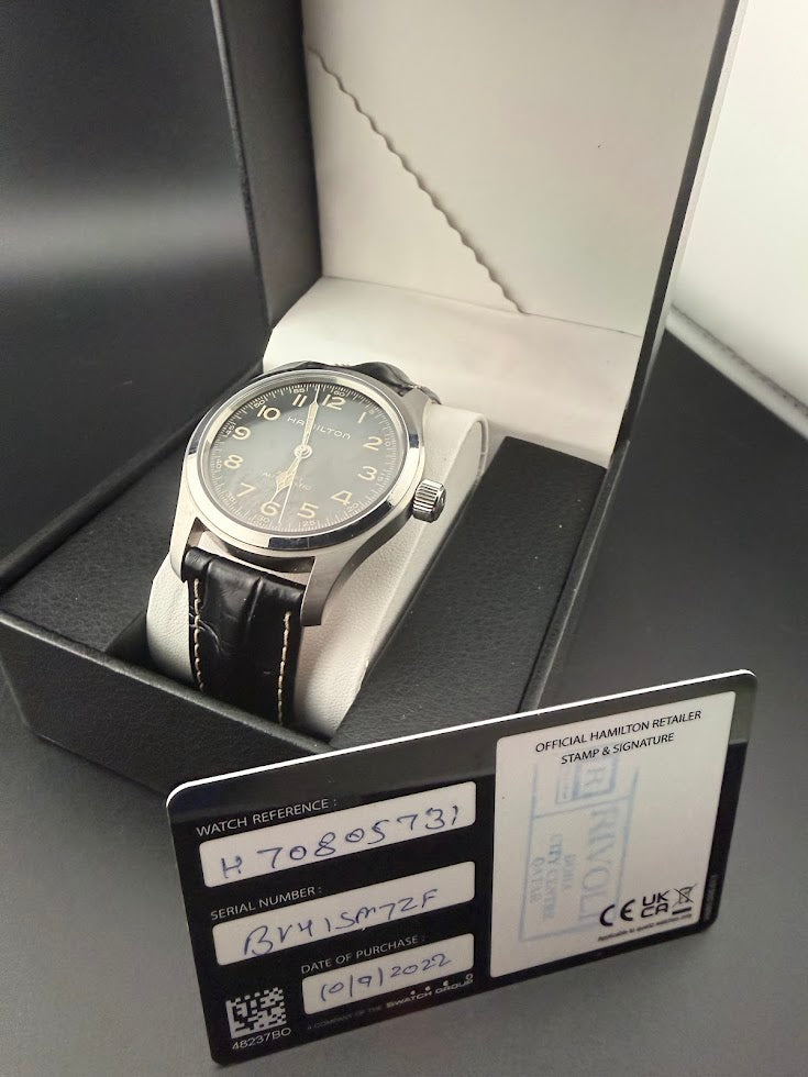 Hamilton Khaki Murph 42mm Automatic – Near Mint | Minus Box