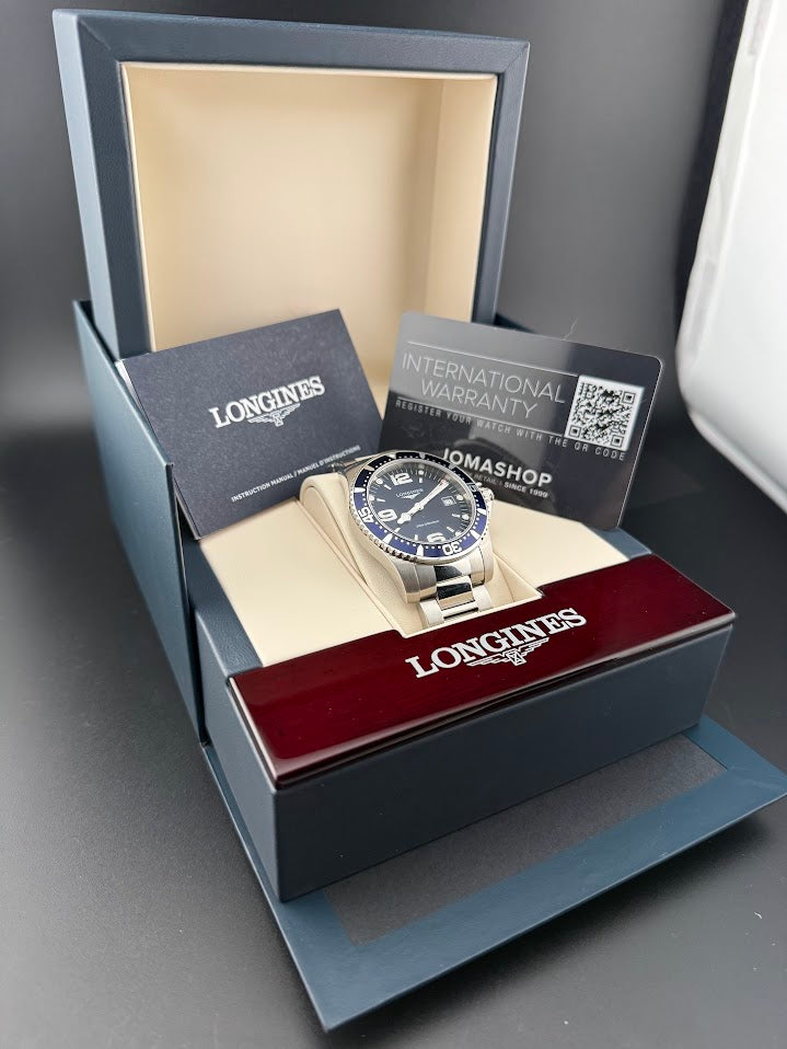 LONGINES HYDROCONQUEST 41MM QUARTZ – MINT CONDITION – FULL SET