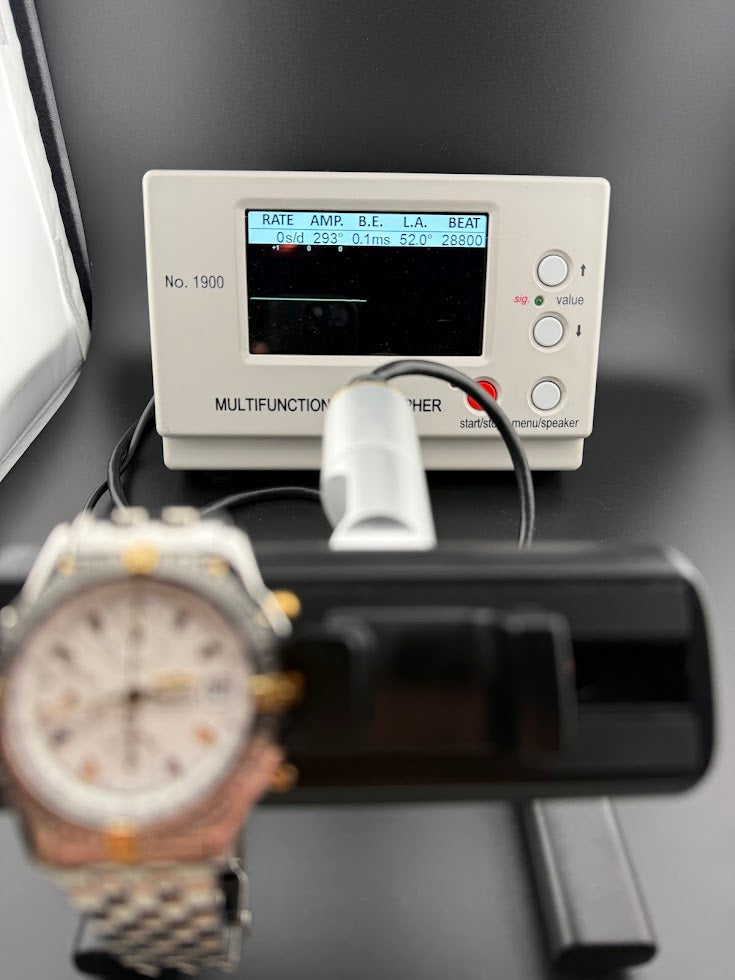 Breitling Chronomat Automatic Chronograph | White Dial | Two Tone | Estate Find | Excellent Condition