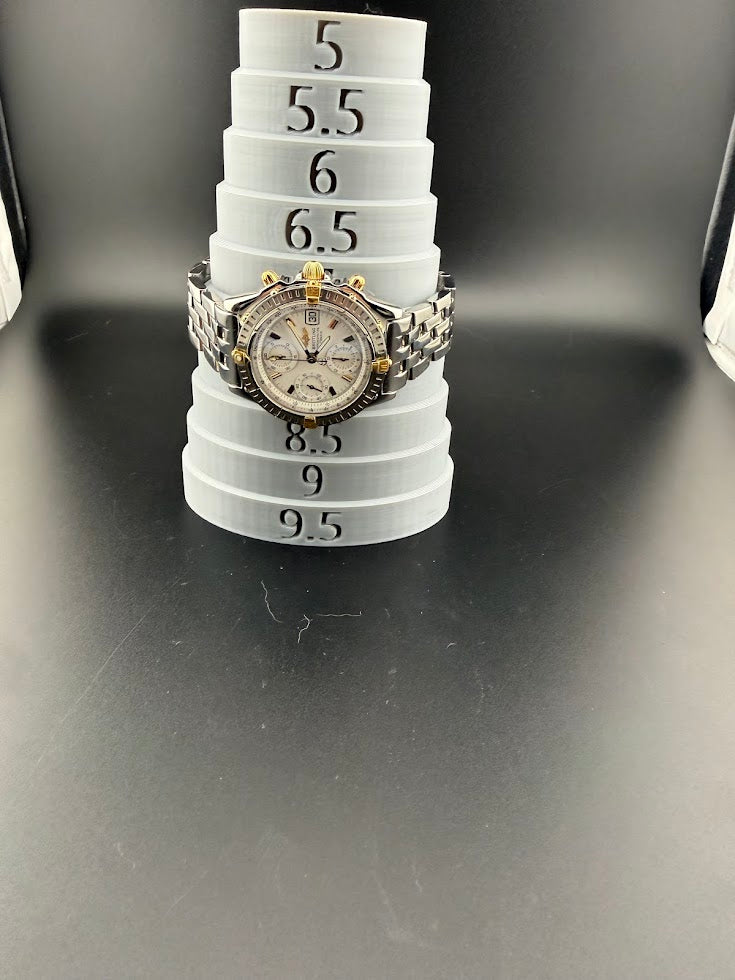 Breitling Chronomat Automatic Chronograph | White Dial | Two Tone | Estate Find | Excellent Condition