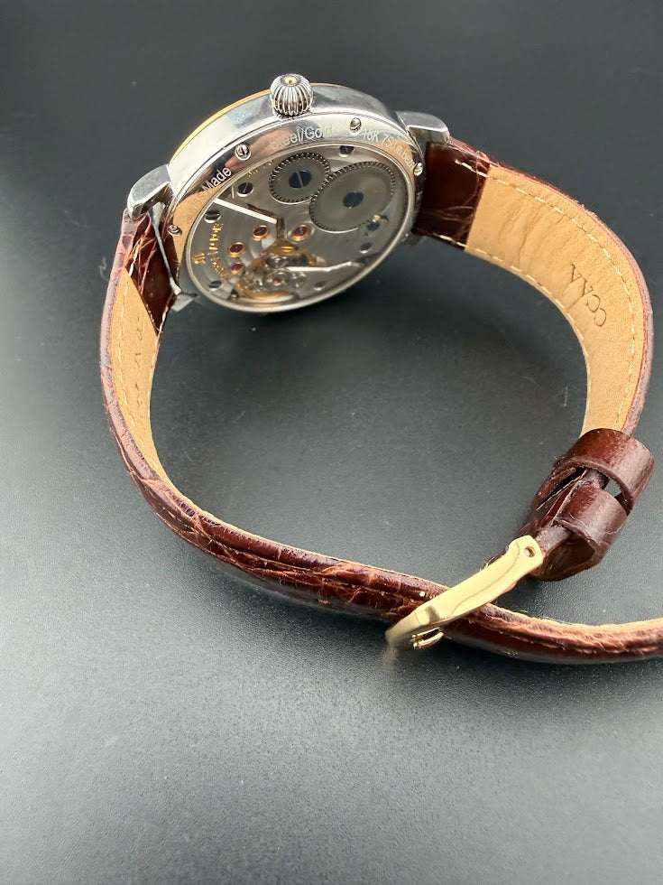 Maurice Lacroix Masterpiece Calendrier Rétrograde AE76075 (18K Gold Bezel)