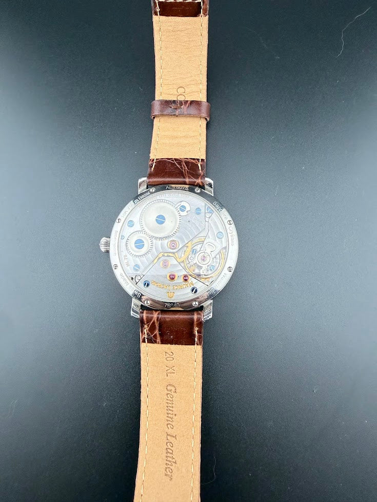 Maurice Lacroix Masterpiece Calendrier Rétrograde AE76075 (18K Gold Bezel)