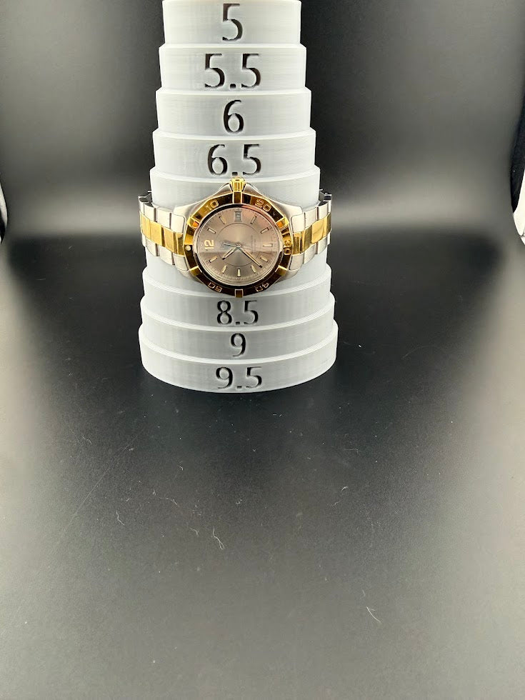 TAG Heuer Aquaracer Two-Tone Quartz 300M – Silver Dial