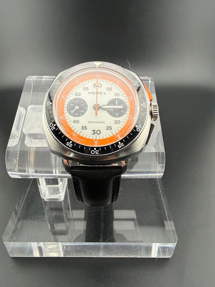 Hemel Sky Racer Mechanical Chronograph | Full Set | Like New | ST1901 Hand-Wound