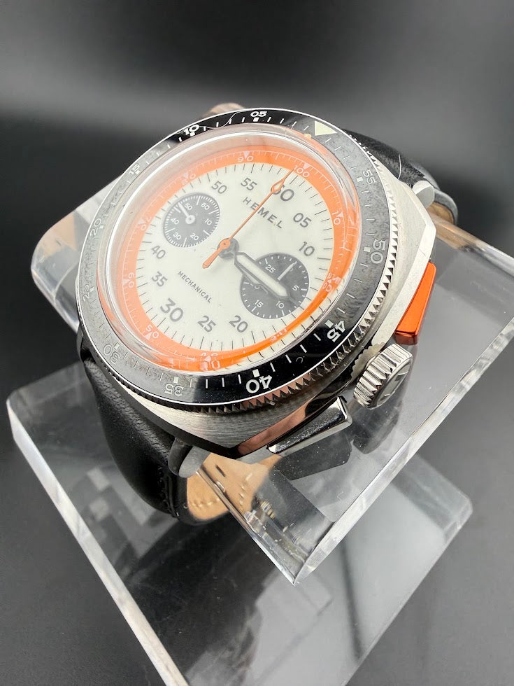 Hemel Sky Racer Mechanical Chronograph | Full Set | Like New | ST1901 Hand-Wound