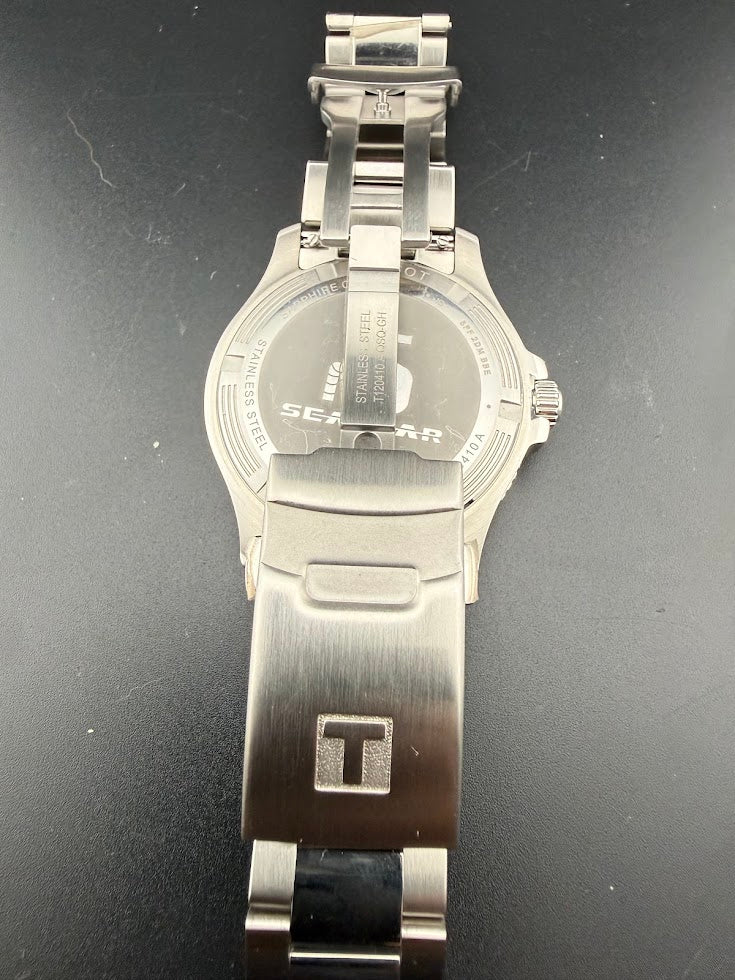 Tissot Seastar 1000 Quartz 40mm Black Dial - Full Set - Like New --SOLD