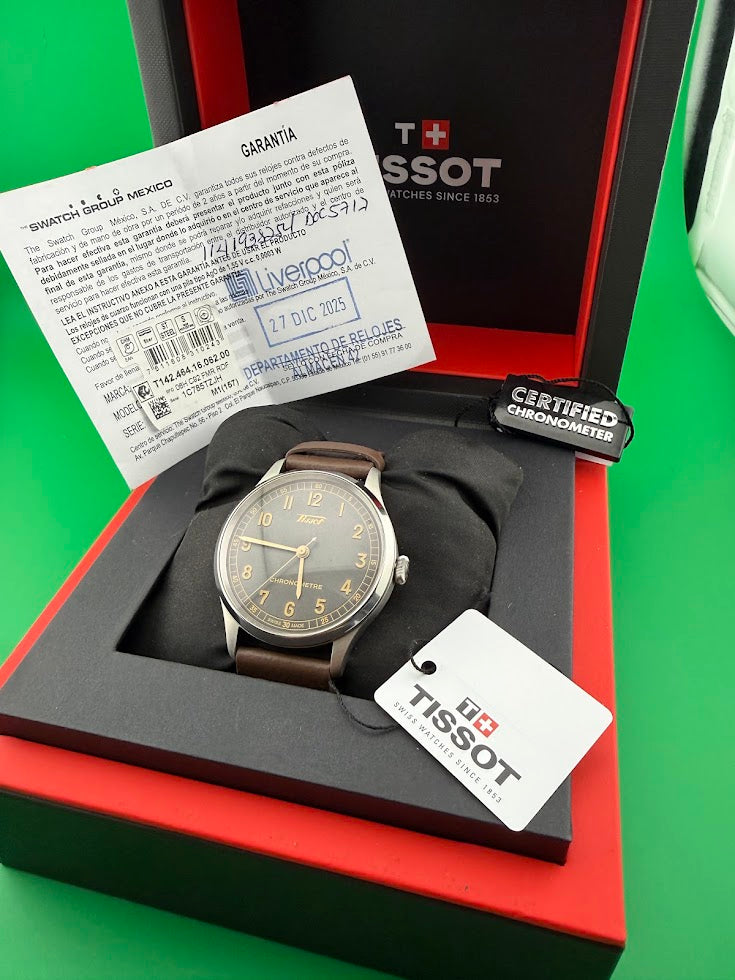 Tissot Heritage 1938 COSC Chronometer | Full Set | Near Mint | Complete with Warranty Card