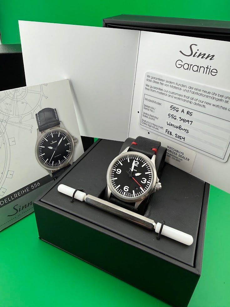 Sinn 556 A RS Automatic – Mint Full Set - SOLD