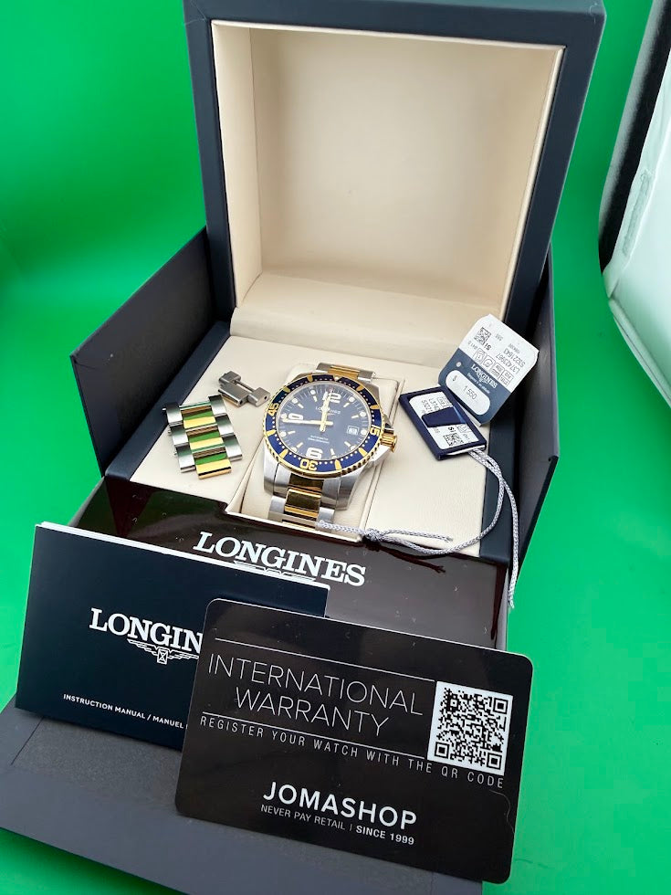 Longines HydroConquest Automatic Two-Tone Blue Dial