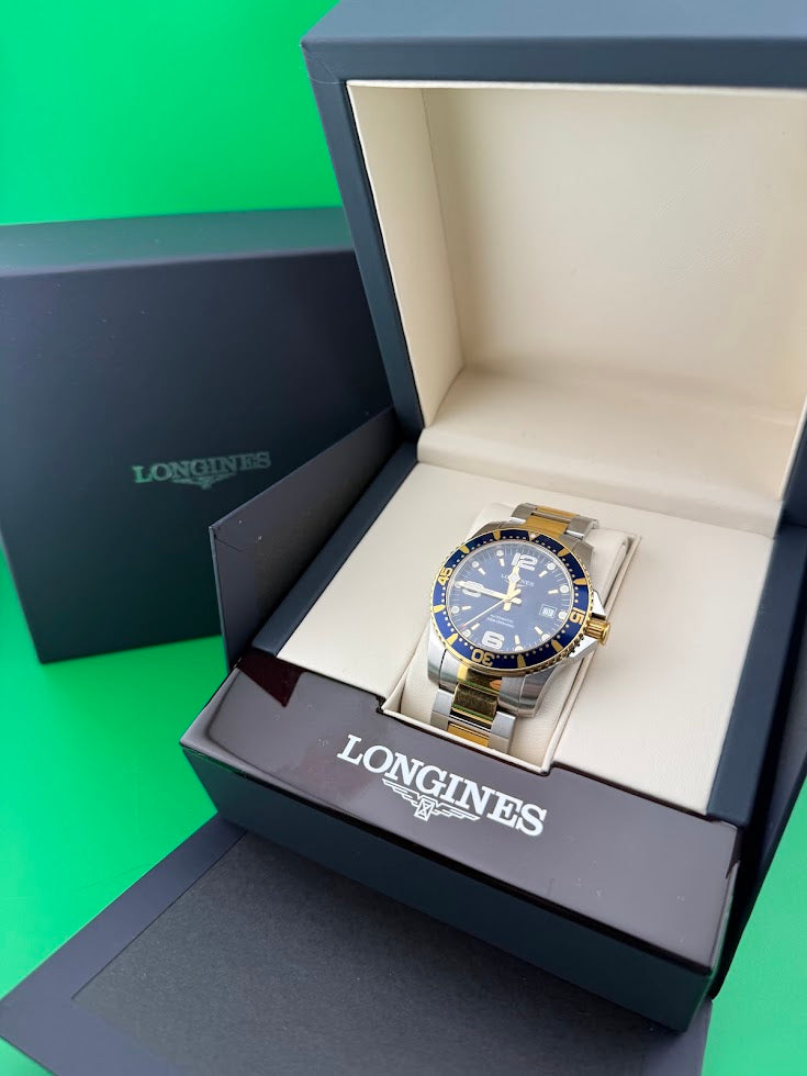 Longines HydroConquest Automatic Two-Tone Blue Dial