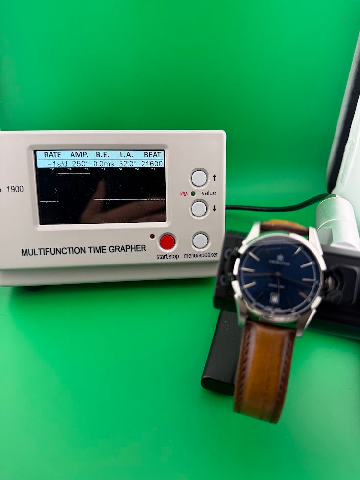 Hamilton Jazzmaster Thinline Auto Blue Dial – Complete Set – ETA 2892-A2