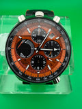 Citizen Primo Eco-Drive Chronograph CA0467-11H — Orange Dial — Full Set
