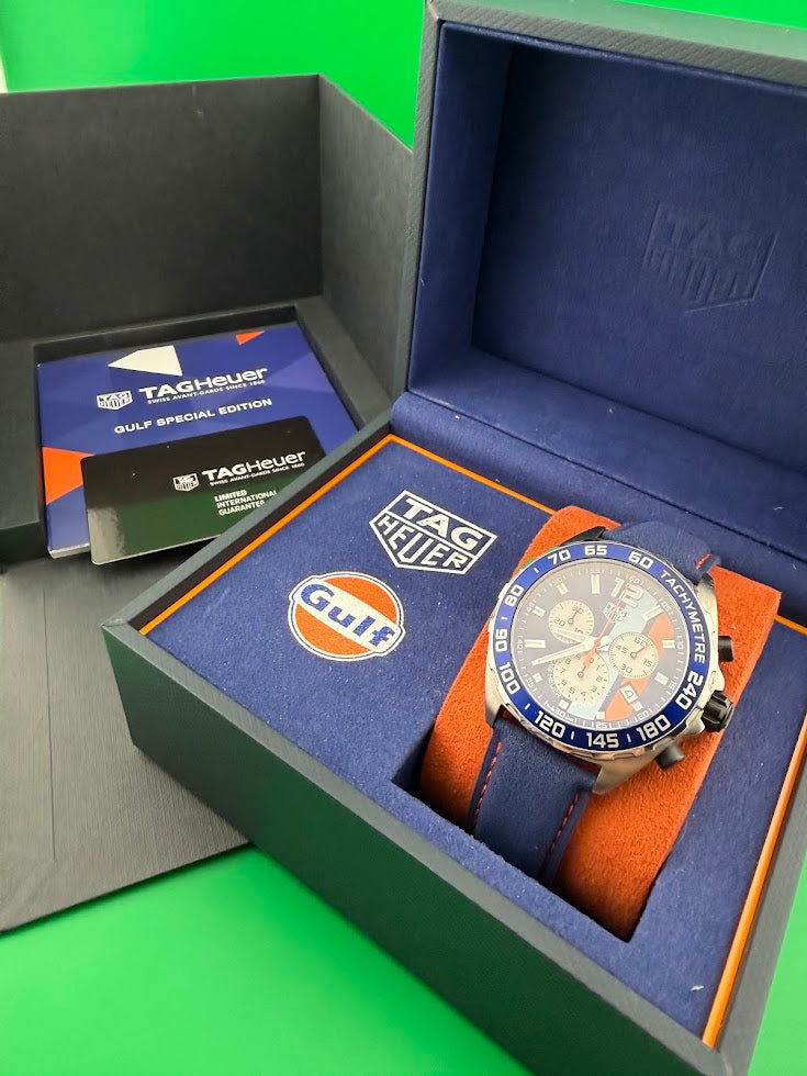 TAG Heuer Formula 1 Gulf Special Edition Chronograph