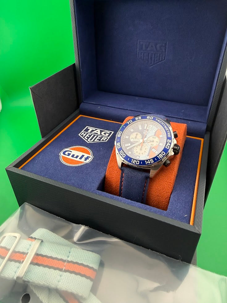 TAG Heuer Formula 1 Gulf Special Edition Chronograph