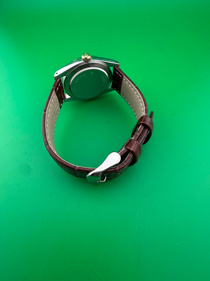 Tudor Prince Date 74033 – Champagne Sunburst Dial | Full Set | Near Mint