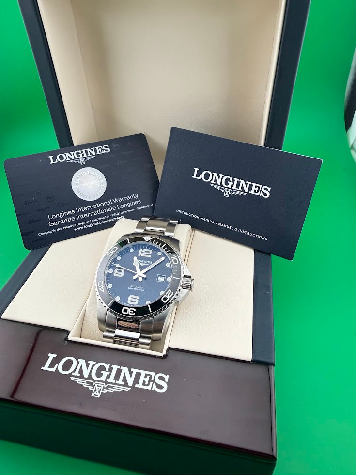 Longines HydroConquest Automatic 41mm – Full Set – Excellent Condition – Timegrapher Tested