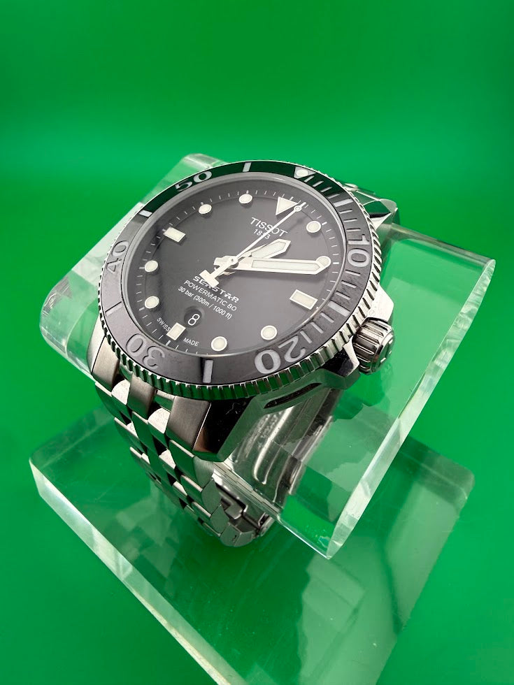 Tissot Seastar 1000 Powermatic 80 Automatic — Full Set — Near Mint -SOLD
