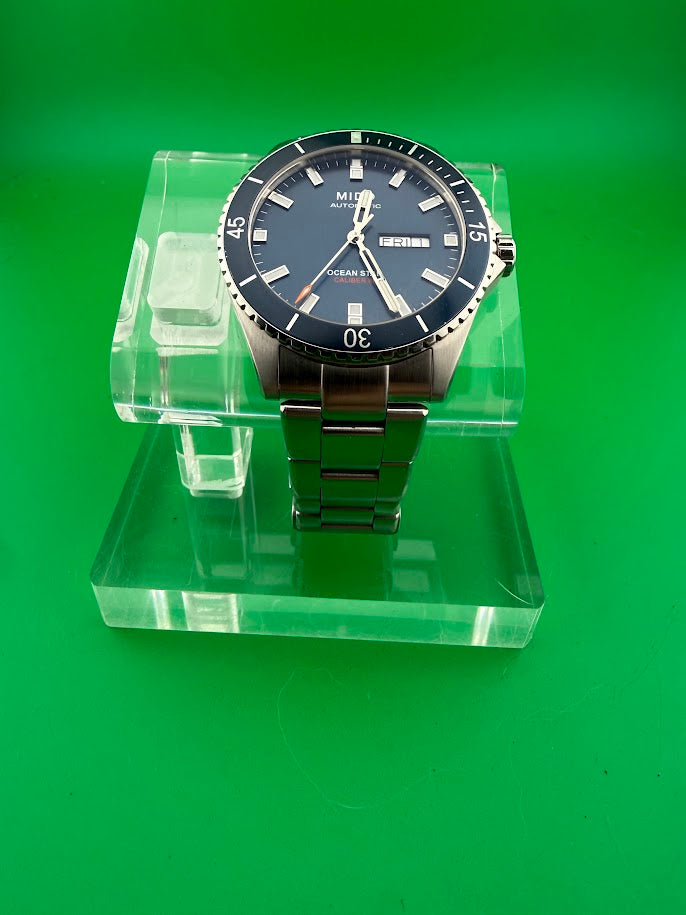 MIDO Ocean Star Captain Caliber 80 – Blue Dial – Full Set - SOLD