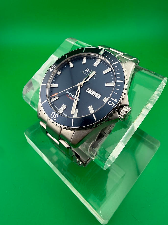MIDO Ocean Star Captain Caliber 80 – Blue Dial – Full Set - SOLD