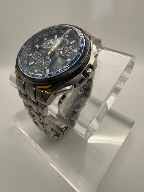 Citizen Eco-Drive Atomic "Blue Angel" Pilot Skyhawk