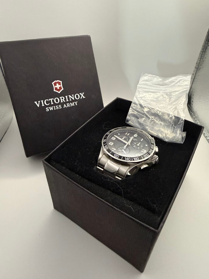 Victorinox Swiss Army Chronograph Quartz - Black Dial